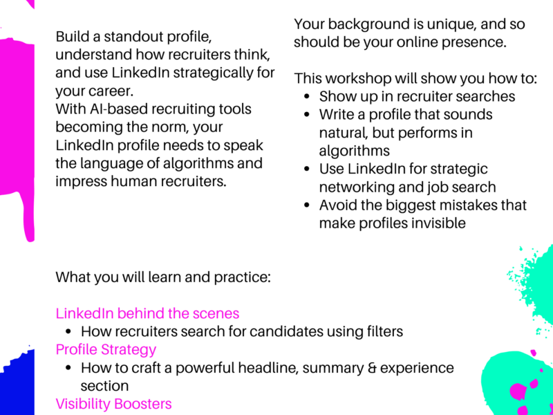 LinkedIn Level Up Workshop