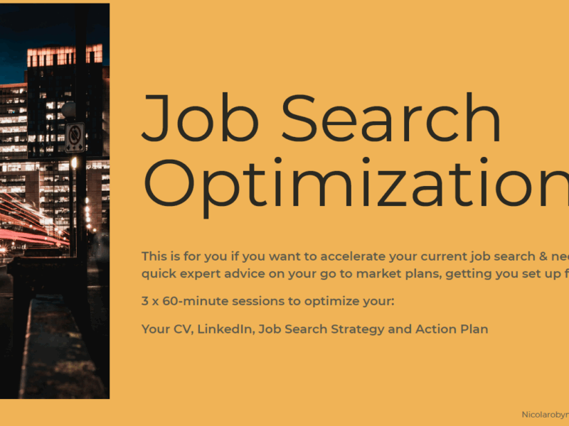 Job Search Optimization